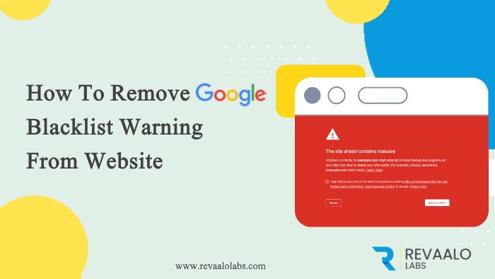 Google Blacklist Warning From Website